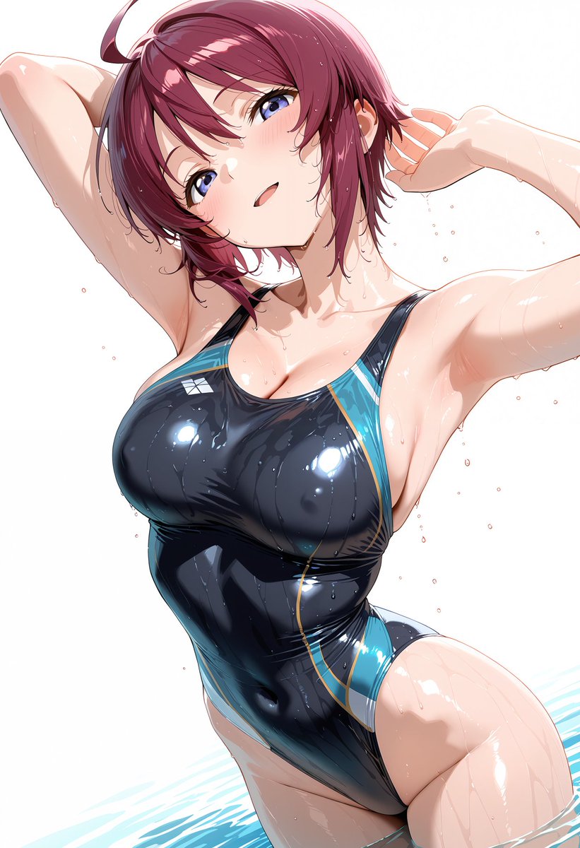 onionring_art's tweet photo. 濡れ濡れ競泳水着なルナ！😊💦
ルナマリア・ホーク / Lunamaria Hawke   
#ガンダムSEED     

SFW anime-style illustration. No nudity. https://t.co/xu65uILzwf