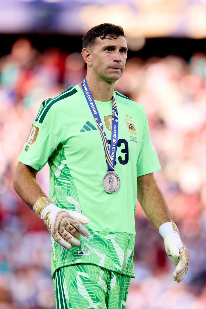 _AbdulsalamA's tweet photo. Most saves by a goalkeeper in the World Cup final history - Emi Martínez (11) 🐐 https://t.co/KOF012KARm