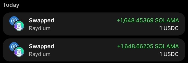DailyInvestIntl's tweet photo. Day 610 (02.08.26) &amp; Day 611 (03.08.26)  
$SOLAMA  @SolamaSPL
Daily 1 USDC ($1) for SOLAMA coin until 2029
#SolamaArmy #DailyInvestIntl
#memecoin #cryptocurrency #crypto #DCA https://t.co/jRNw7Dup7v