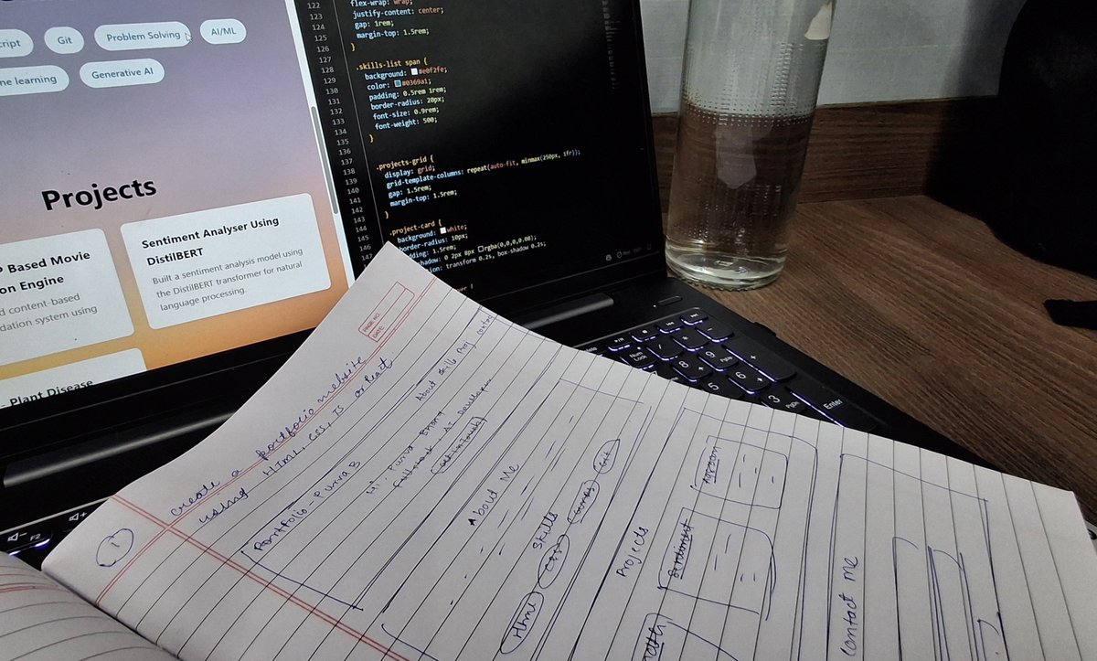 purvvaa_'s tweet photo. Started my internship today as a software developer trainee .

So far it's fine but it does not seem exciting, they assigned me simple task to create my own portfolio. After lunch there is going to be introduction with team, and they will assign laptop. 

Let's see how it goes! https://t.co/in0WLNsjjj