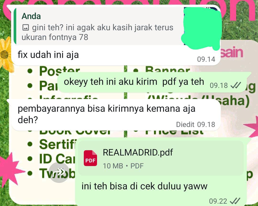 puwjy's tweet photo. Testimoni Jasa Desain banner sidang made by request tema Real Madrid
#zonauang https://t.co/dOPo2yErtZ