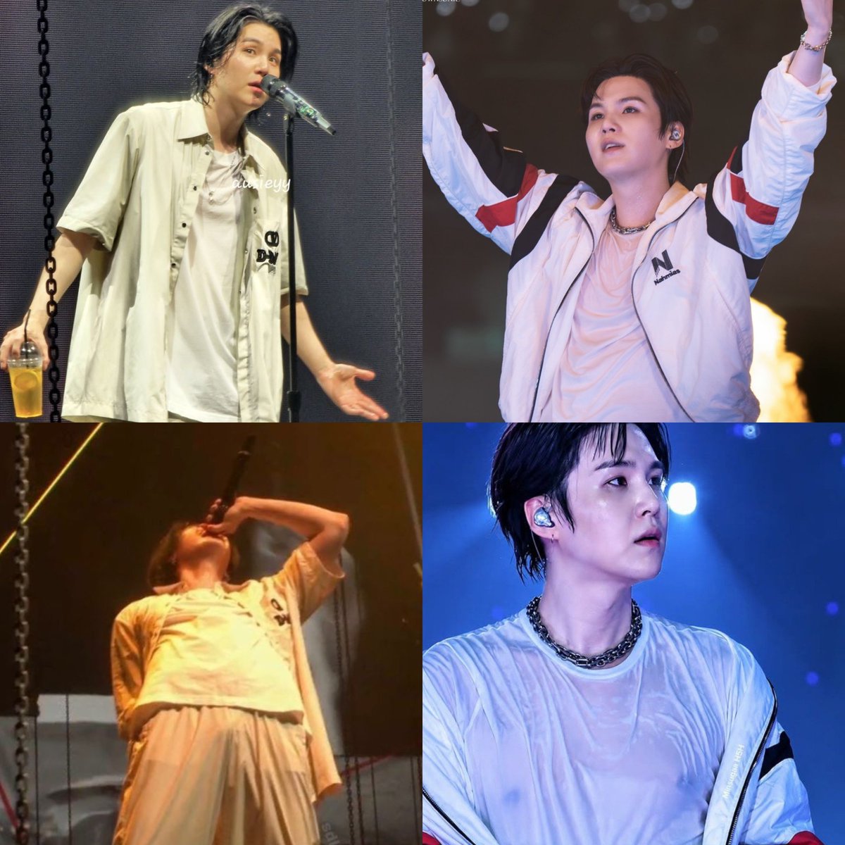 improdbysuga93's tweet photo. Don't let Yoongi wear white ever again

 2023 D-DAY                             2026ARIRANG https://t.co/PQ7QdcWCmG
