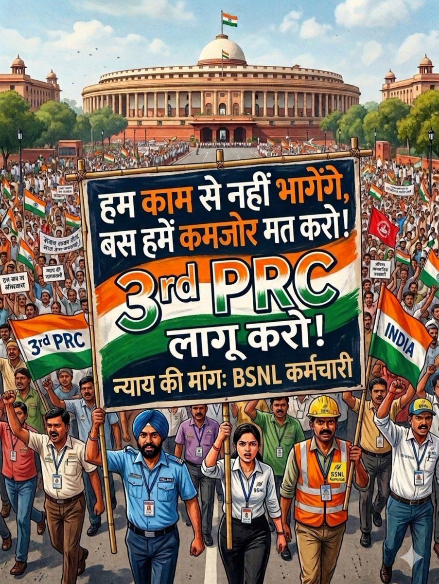 ARJangid2's tweet photo. Sir,
@CMDBSNL @DoT_India
@JM_Scindia

BSNL employees demand:
1. Complete rollback of UKD Circle pilot restructuring
2. Meaningful talks with AUAB
3. Implementation of 3rd PRC Protect BSNL's future &amp; workforce! 
#NoToBSNLRestructuring
#SaveBSNLSaveNation
#Implement3rdPRC_BSNL https://t.co/coPynDXdVp