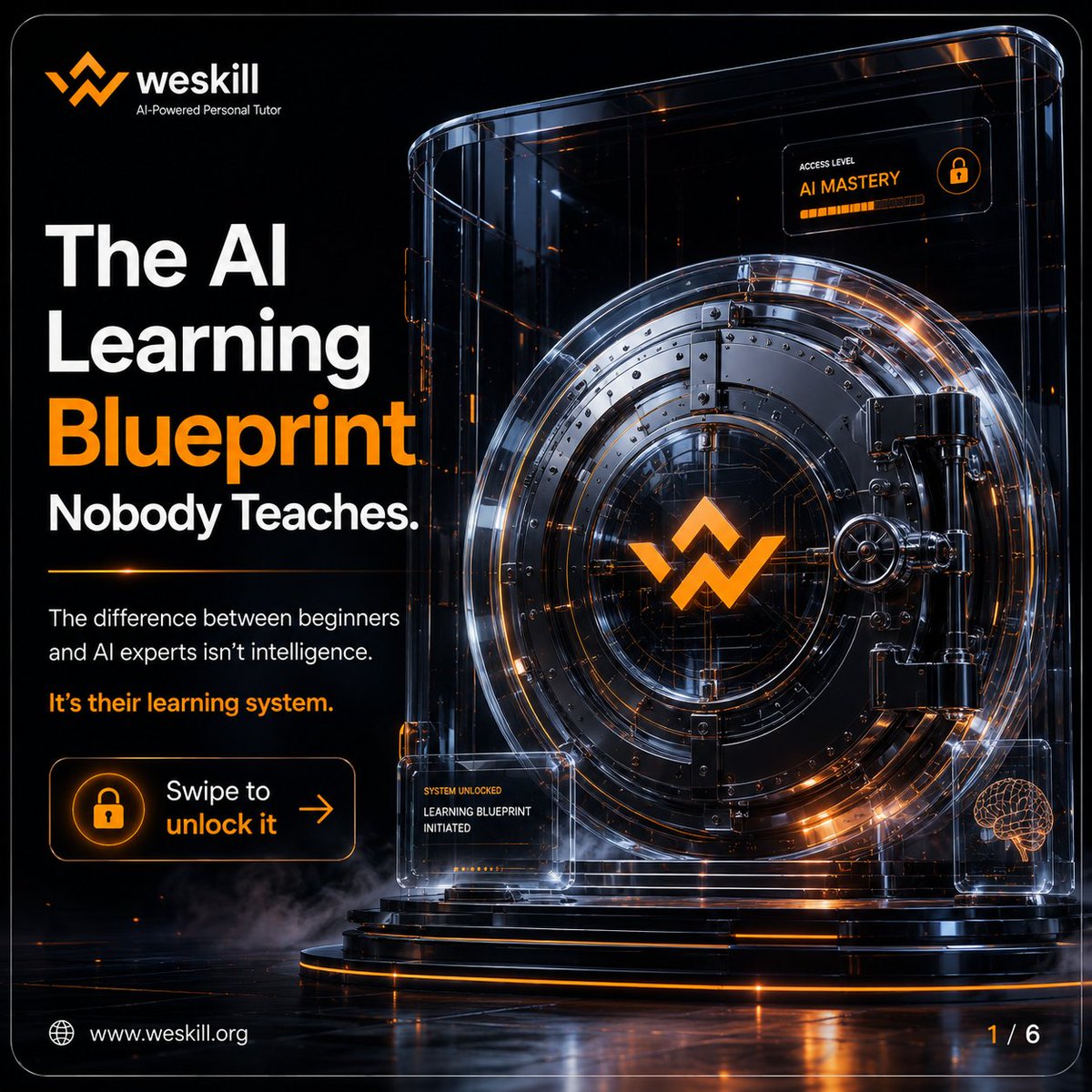 weskillorg's tweet photo. Learning AI wasn't optional anymore — it was the plan. 🤖💡
Grateful to be growing my skills with @weskill_org 🚀
One course, one step closer to the future. ✨ 
#weskill_org #AI #LearnAI #TechSkills #FutureSkills #SkillUp #LevelUp #Trending #ExplorePage #AICourse #OnlineLearning https://t.co/B9CZGCiwPi