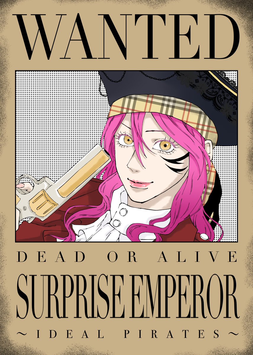 momo_karen_'s tweet photo. 【WANTED】
サプライズ・エンペラー🏴‍☠️
#アイディールセミナー https://t.co/b8hwcljjem
