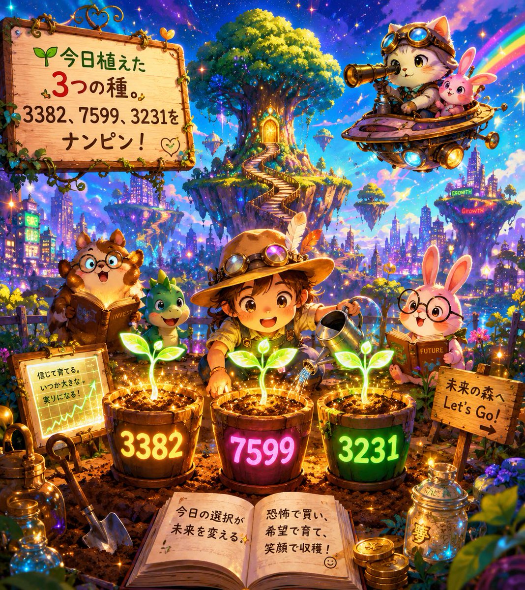 goodluck201611's tweet photo. 🌱 今日植えた3つの種。3382、7599、3231をナンピン。

🌱 Three seeds planted today.
Averaged down on 3382, 7599, and 3231. 📈

🌱 今天种下了三颗种子。补仓了 3382、7599、3231，静待成长。📈 https://t.co/jSLdhcrHTX