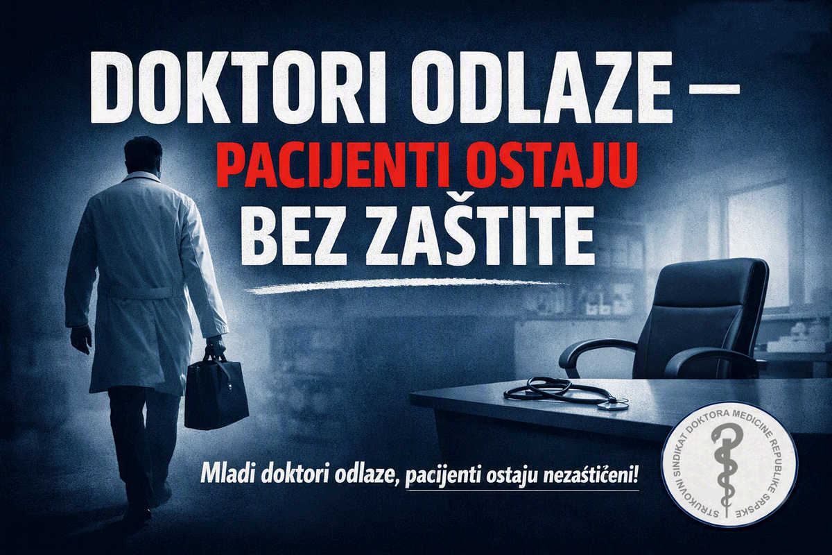 ZSsdmrs's tweet photo. ⚠️ Republika Srpska rizikuje da ostane bez porodičnih ljekara!
Dr Jovica Mišić (SSDMRS): mladi doktori bježe zbog nižih plata i preopterećenja!!!
👉 Hitno potrebna nova zdravstvena politika!
#zdravstvo #doktor #RS Više detalja: https://t.co/cDyPyUaUuv https://t.co/BRhQgnz5NY