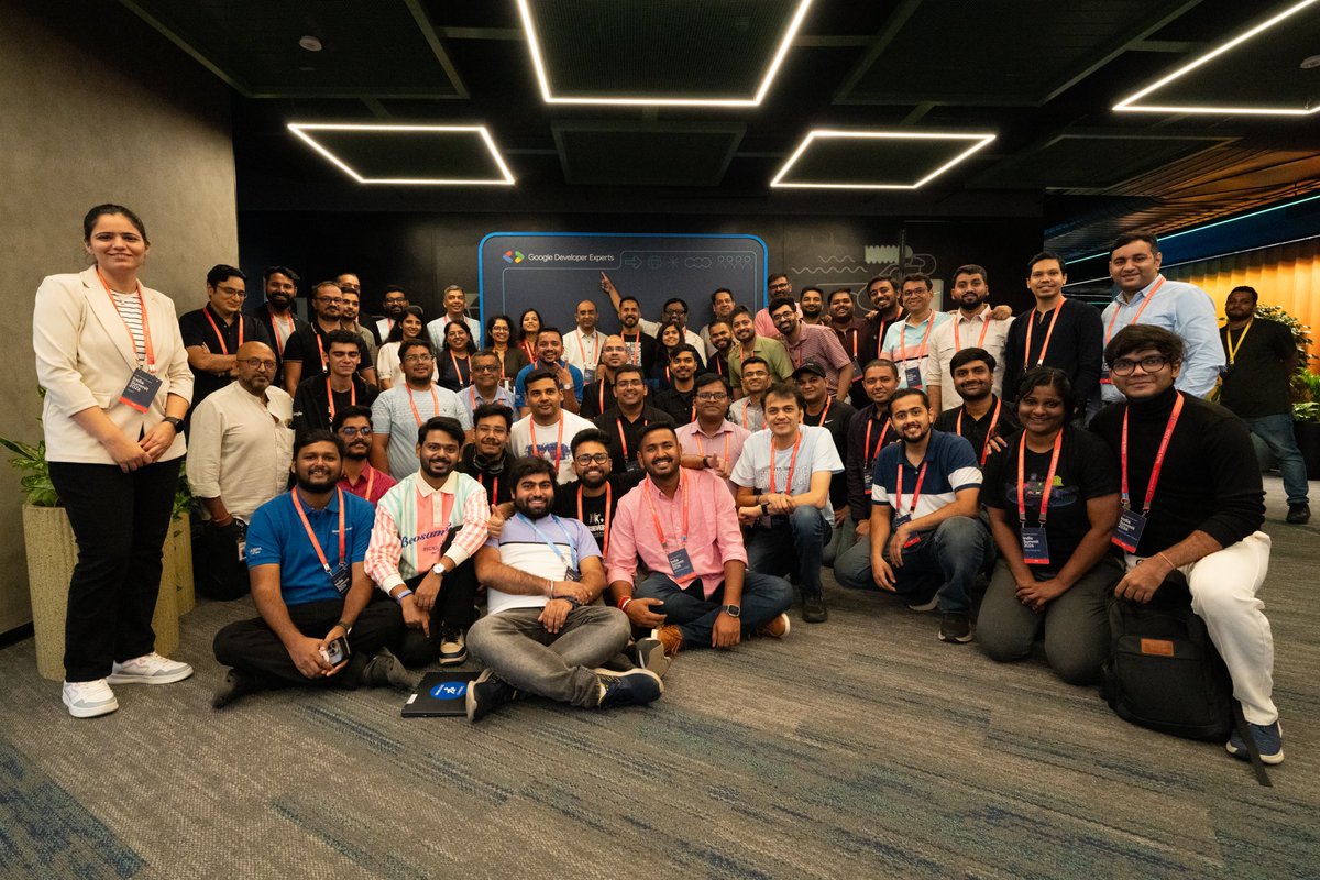 gauravkheterpal's tweet photo. Almost 20 years ago, I applied for a job at @Google. I did not get through. I told myself I would probably never set foot inside a Google office.

A few days ago, Google invited me to its new Bengaluru office, Ananta, for the Google Developer Experts Summit - as a @GoogleDevExpert  for Cloud AI.

I’m proud to be part of a community of around 100 experts in India in this prestigious GDE program. I often joke about being the “oldest person in the room,” and at this summit, I may well have been the oldest GDE who’s fast approaching 50!

Life does not always take us where we first hope to go. Sometimes, it brings us back to the same dream through a path we could never have planned - more experienced, more prepared, and with a deeper purpose.

A great reminder - Never Say Never & Keep learning. Keep building. Keep showing up.
