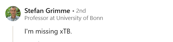 ioChem_BD's tweet photo. 🚀 You asked, we delivered!
xTB is now supported in ioChem-BD 🎉
Upload, manage, preserve, and share your xTB calculations while making them FAIR, reproducible, and reusable.
What computational chemistry code should we support next? 👇
#ioChemBD #xTB #FAIRData #OpenScience https://t.co/iV5cCet6VS