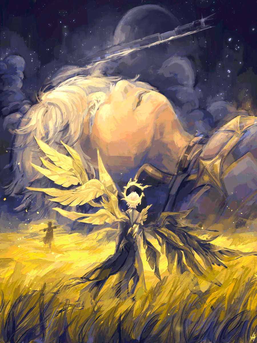 HoYoLAB_Mimo's tweet photo. [UGC Event] Phase 3: The Dreamchaser

From that moment on, the "empty" soul found colour once more.
The fragments that never vanished, spread their wings, soaring free:

HoYoLAB 2.0 Phainon Character Channel Event
Event: @HoYoLAB_Minsan
Art: @sagescherrytree
#HonkaiStarRail https://t.co/WrQDVvaVPY