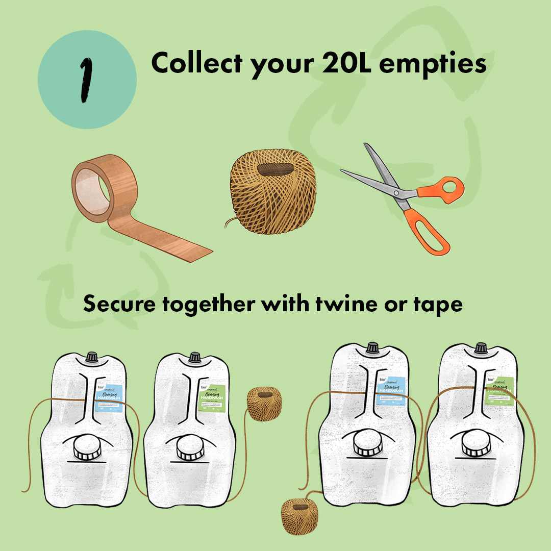thebiodcompany's tweet photo. During #PlasticFreeJuly, we relaundered 624 Bio-D 20L containers thanks to our customers returning their empties to us free of charge.
Thank you for helping us keep packaging in use for longer.
Learn more or send yours back: https://t.co/MvgYVaqSdF
#RefillReuseReturn #Sustainability