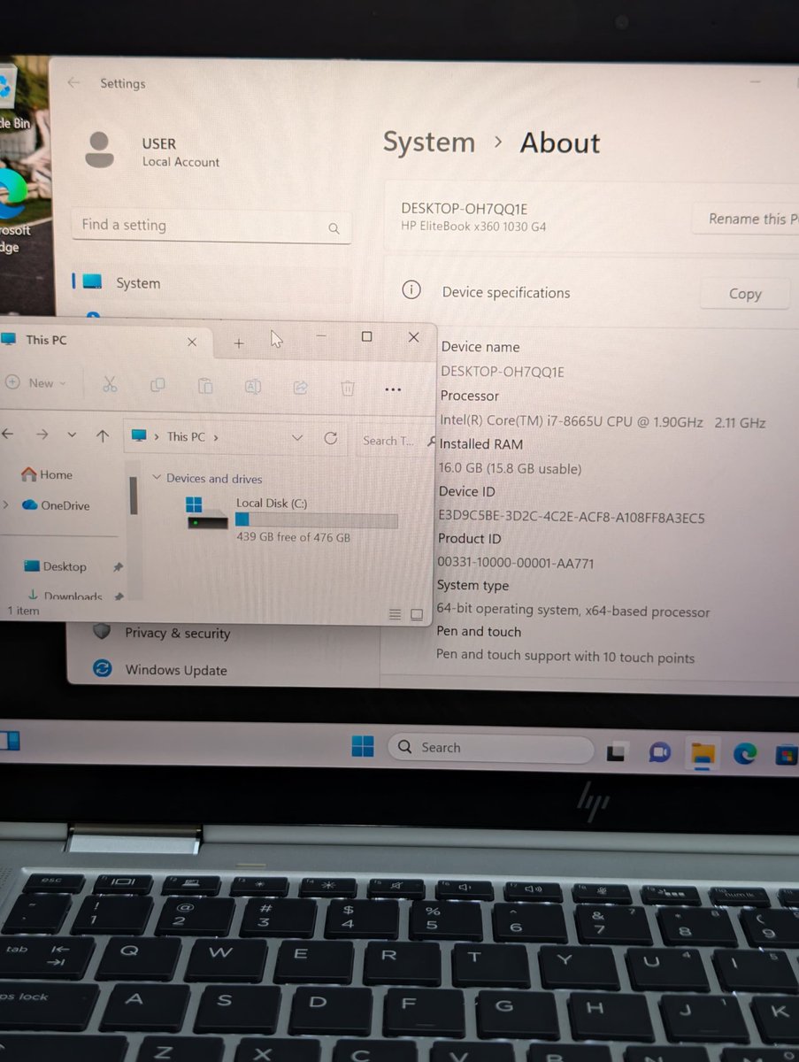 minnaboy45's tweet photo. HP Elitebook x360 1030 G4
13" 2-in-1 Touchscreen Display 
Intel i7-8th Gen 
16GB RAM | 512GB SSD
Backlit Keyboard 
Face ID • Fingerprint 
Laptop + Charger ONLY 
N430K 
#hp #fingerprint #16gb513ssd https://t.co/r3JlBaJs47