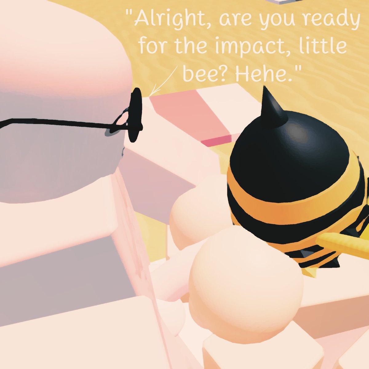 your_vv78088's tweet photo. (Ep1) 3/4 Help at the Beach 🐝🏖

#rr34 #robloxgay https://t.co/P79PkBAP1E