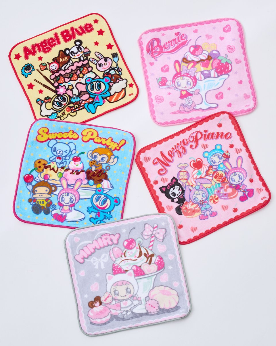 新商品のお知らせ】 8/6(木)発売開始🌟 プリントミニタオル ¥990(税込