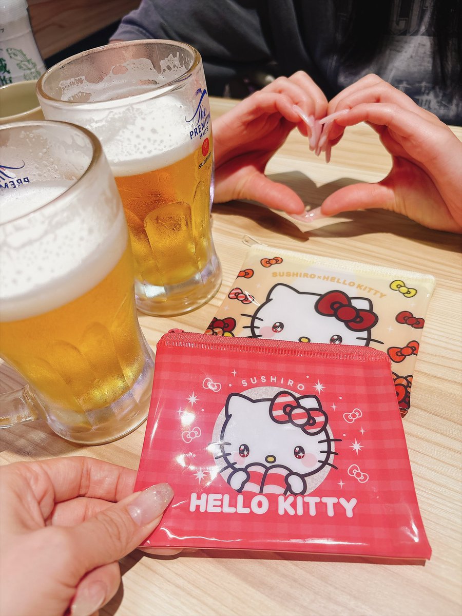 candy_shizuku_'s tweet photo. ののちゃん生誕祭の撮影の
お手伝い行ってきたよ✌
スシローキティコラボも一緒に🍣🍺 https://t.co/IvakzyVflQ