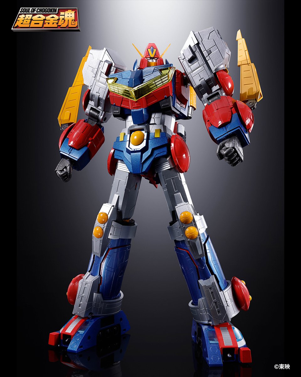 t_features's tweet photo. 【8月3日(月)16時一般予約解禁】

「超合金魂 GX-121 コン・バトラーV6」
2027年2月発売予定
📋商品詳細→ https://t.co/HJk7WrgslK

50周年記念の新規映像で活躍する姿を商品化。ディテールや可動・構造のアップデートで、変形合体と広い可動域を両立。
#コン・バトラーV #combattler50th #t_chogokin https://t.co/NqML9vNsHQ