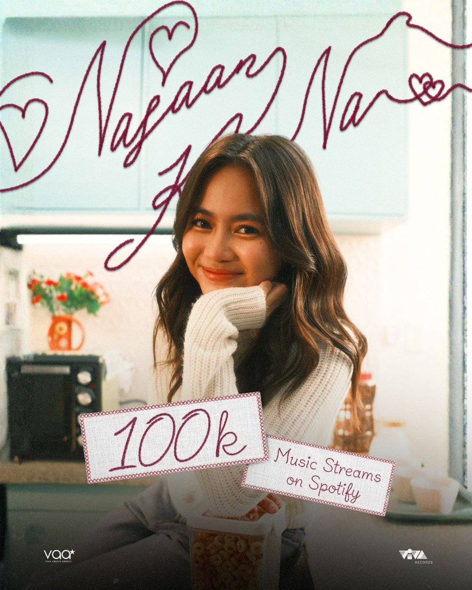 viva_records's tweet photo. Nasaan ka na? Ito nags-stream 💔

Ashtine Olviga's "Nasaan Ka Na?" has now reached 100k streams on Spotify!

Thank you for the love and keep on streaming on all digital music platforms! ✨ https://t.co/2yhi4sX0Yz