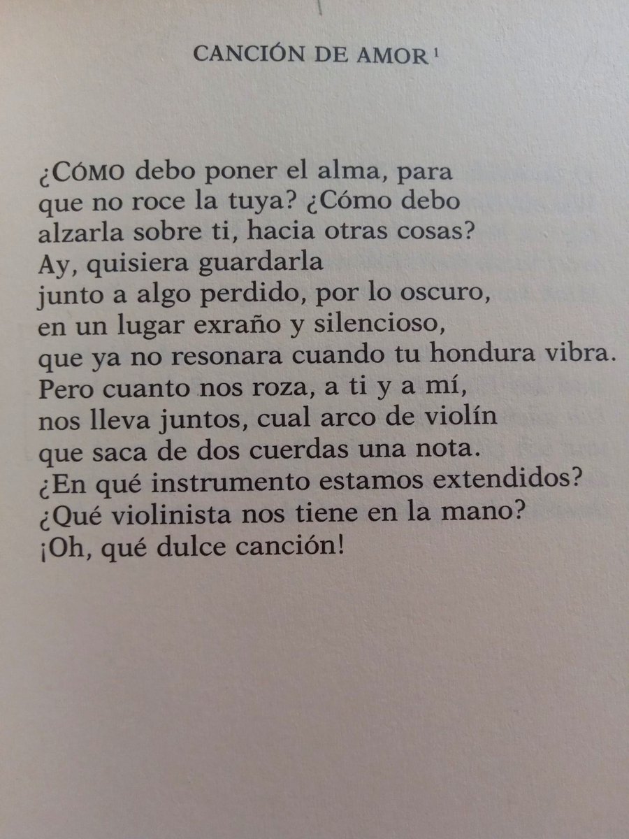 Lorenzo_Olivan's tweet photo. Canción de amor

(Rilke en su centenario) https://t.co/CM2D4Vzfpd