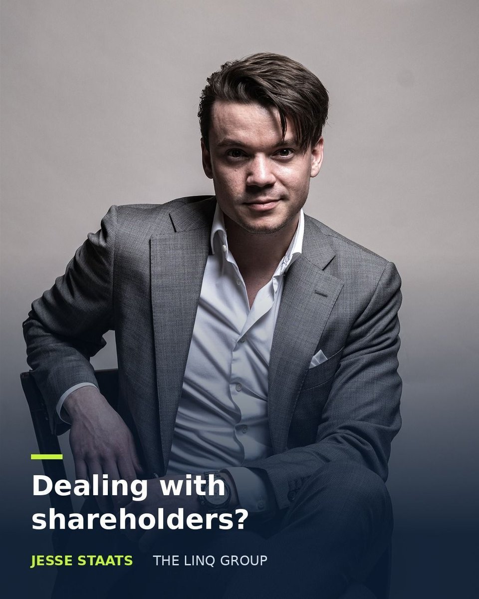 jesse_staats's tweet photo. Dealing with shareholders... how do you do that?

Two sides to this coin.

The good: people who help you decide, and ask the questions you do not like (but that matter).

The other: every decision now needs a deck.

Agree what you optimise for before you sign. Trust is key. https://t.co/ltZds3tk09