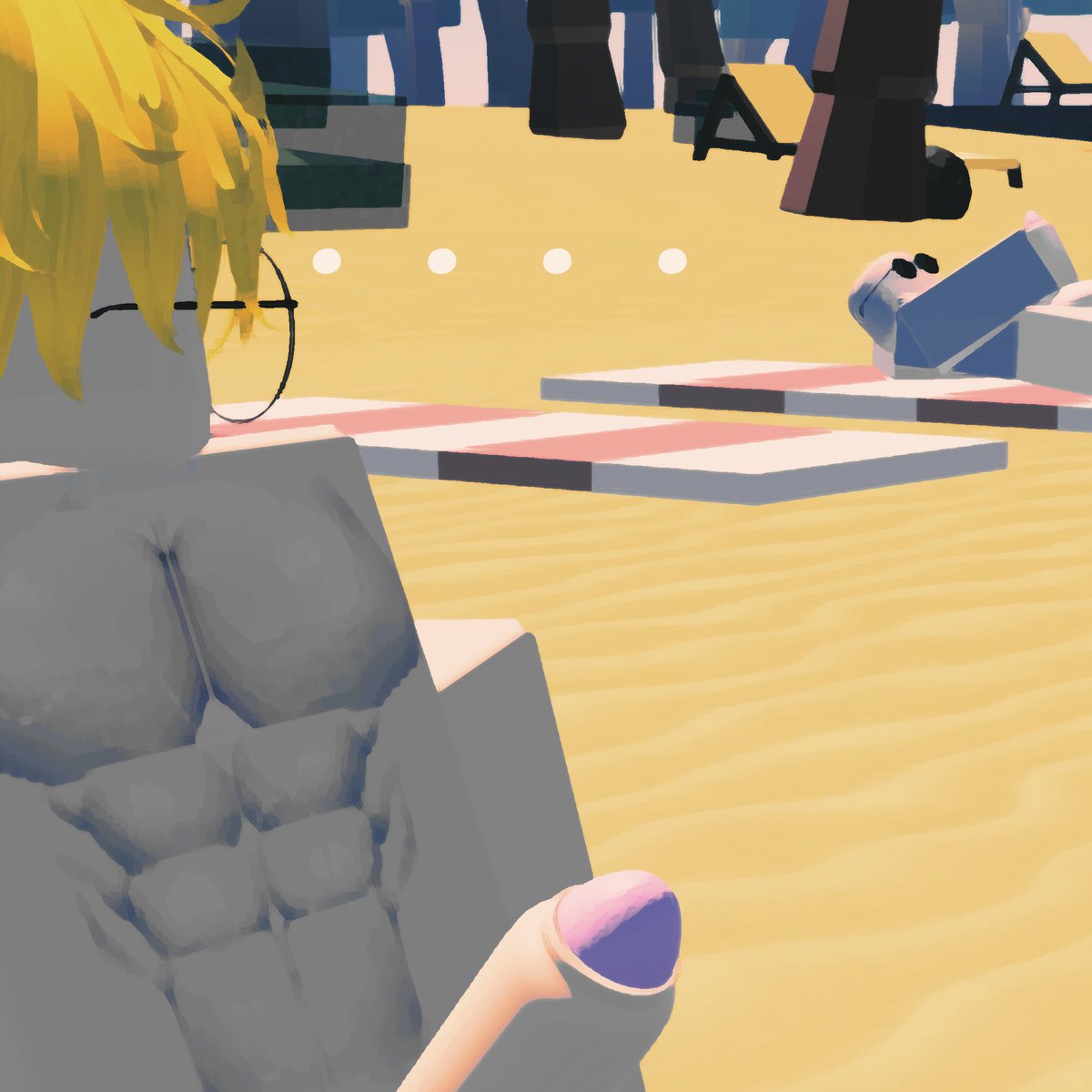 your_vv78088's tweet photo. (Ep1) 2/4 Help at the Beach 🐝🏖

#rr34 #robloxgay https://t.co/CaPJv0LH3N