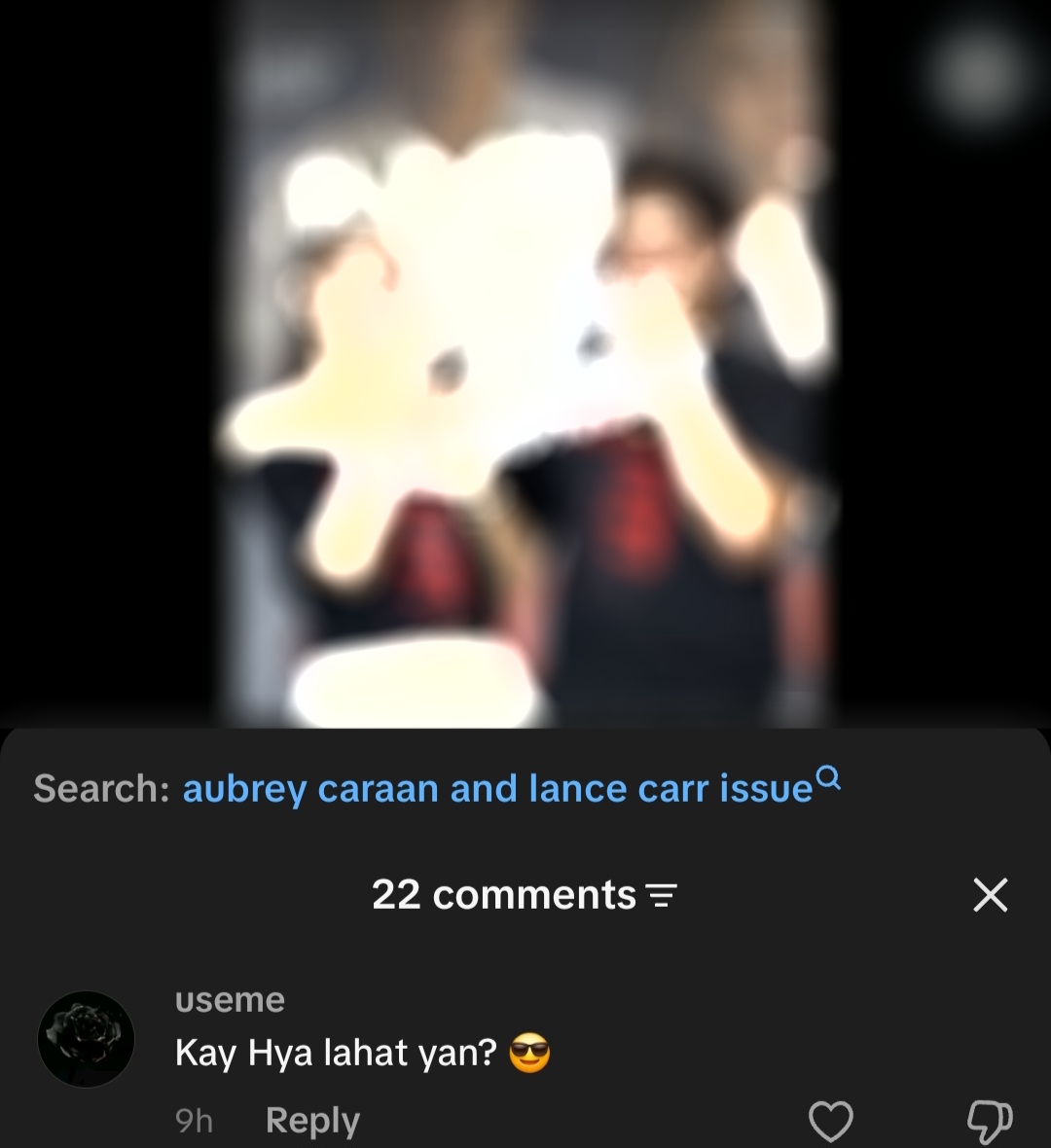 Karmacinth's tweet photo. I just want to respectfully say that we’re not obliged to provide screenshots to prove anything. But since you’re asking, not everyone reacted because of a tweet, but ’cause of some comments on TikTok and Instagram. I don’t know the motives behind mentioning Hya’s name like that, https://t.co/nufz9lK4vl