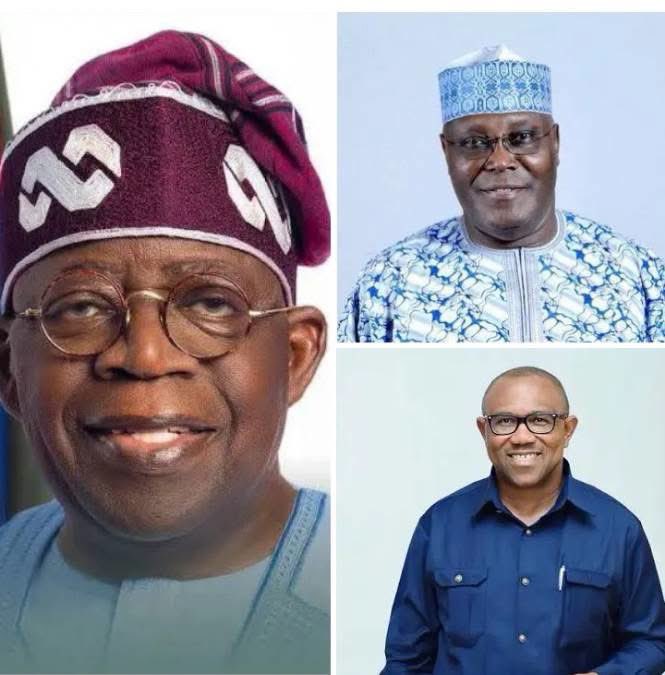 abdullahayofel's tweet photo. State of The race for 2027

Kwara = Tinubu 
Kogi = Tinubu 
Benue = Tinubu 
Plateau = Tinubu 
Niger = Tinubu 
Nasarawa = Tinubu.

Kaduna = Atiku/Tinubu 
Kano = Tinubu/Obi/Atiku
Zamfara = Tinubu/Atiku
Sokoto = Atiku
Borno = Tinubu 
Katsina =Atiku
Kebbi = Atiku
Jigawa = Atiku
Taraba = Tinubu/Atiku
Gombe = Atiku/Tinubu
Adamawa = Atiku
Bauchi = Atiku
Yobe = Atiku/Tinubu 

Obi will not get 5% in at least 14 of these Northern states.

Atiku have one shoe, Obi have one shoe ... Tinubu have two shoes.

Obi won't leave his shoe for Atiku and Atiku won't leave his shoe for obi... so they gave the two shoes to Tinubu....

Every reasonable person knows that Atiku and Obi are working for Tinubu.

No " Tinubu must go"can change it......

Tinubu will be Nigeria President till 2031.

Batist must stop arguing with losers...

They are the reason why the Urhobos say..

It is better to born a thief than to born a mumu...

Proverbs are not for kids...