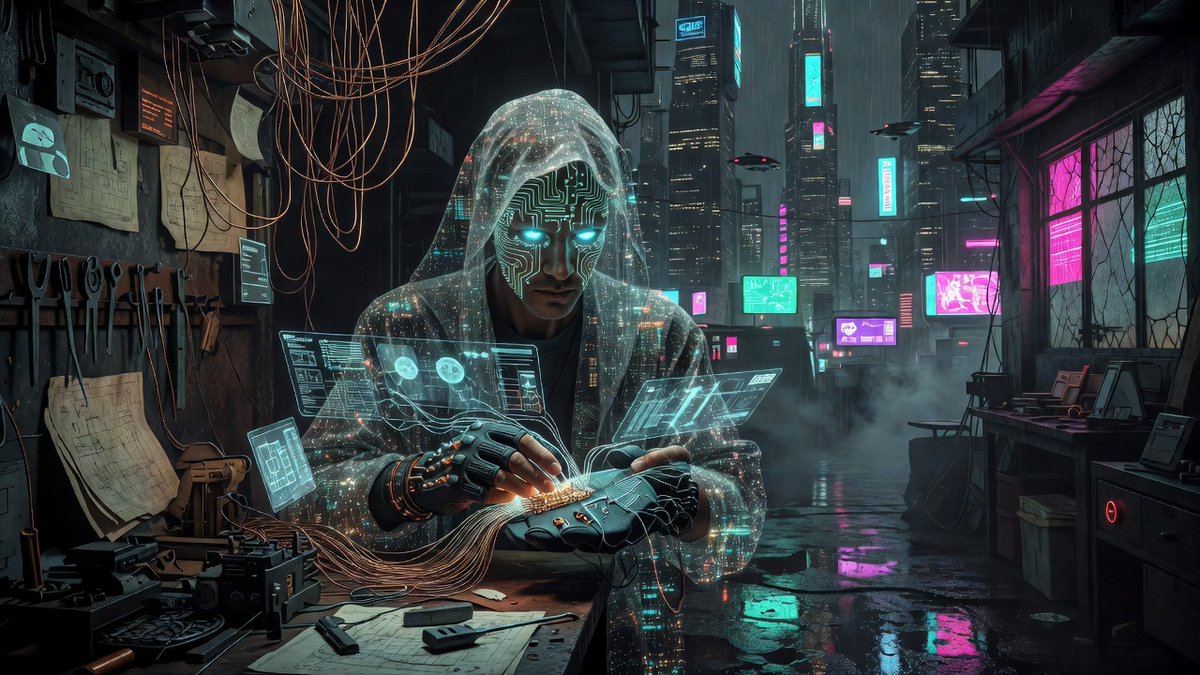 psimatrix's tweet photo. Wire Whispers
In the neon glow of Neo-Millenium, I stroll through towering buildings that seem to…
#FieldNotes
https://t.co/RYh5lb1iuI https://t.co/Wn2EZ4VQrD