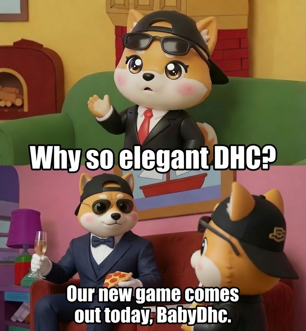 Dhc_Army1's tweet photo. Dressing up for a fresh start: Let’s celebrate this milestone together and keep building our path to the top with @DogeHeadcoin . 🍾🔥 #BABYDHC https://t.co/gINMVLkhO3