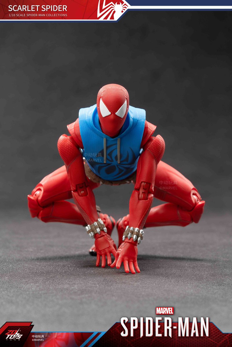スパイダーマンコ ZD TOYS スパイダーマン:スカーレット・スパイダー (7インチ Xシリーズ