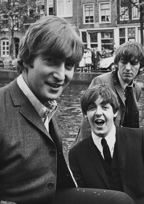 TheExtremeMusi1's tweet photo. The Beatles in Amsterdam, 1964 https://t.co/HYyZYt7joO