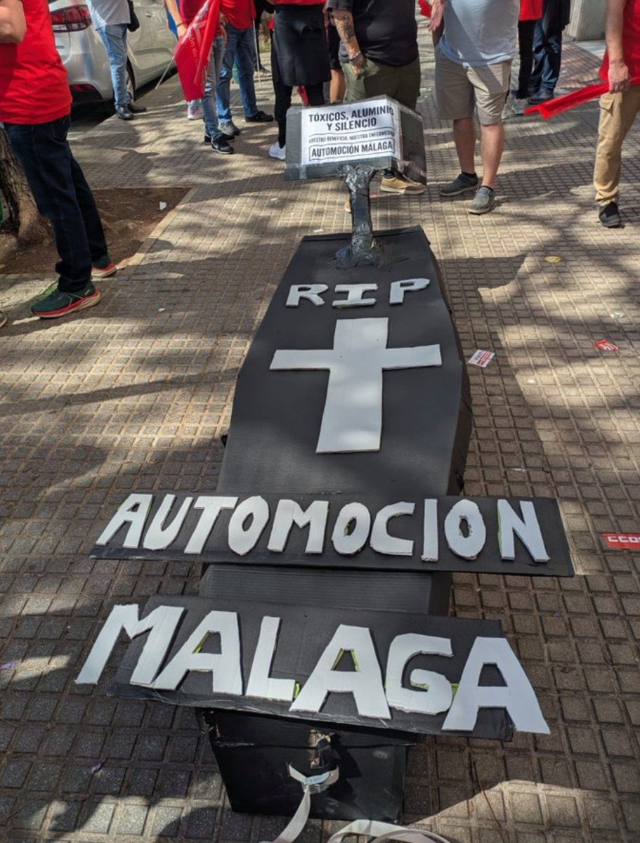 ccooand_FI's tweet photo. MANIFESTACION DEL SECTOR DE LA AUTOMOCION EN MALAGA🚘‼️
Las personas trabajadoras se concentran por unas Condiciones Labores DIGNAS‼️
https://t.co/GzhxmN5fVl Industria CCOO Andrés Gato realiza un llamamiento para ACUDIR‼️
🗓️Lunes 3 Agosto 2026
⏰11:30 horas
📍San Lorenzo, 20 https://t.co/GvDkm1ykiv