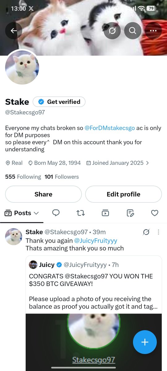 ForDMstakecsgo's tweet photo. This only on DM account for @Stakecsgo97 because of chats are broken and I can't DM any one https://t.co/6WcRWSq3ob