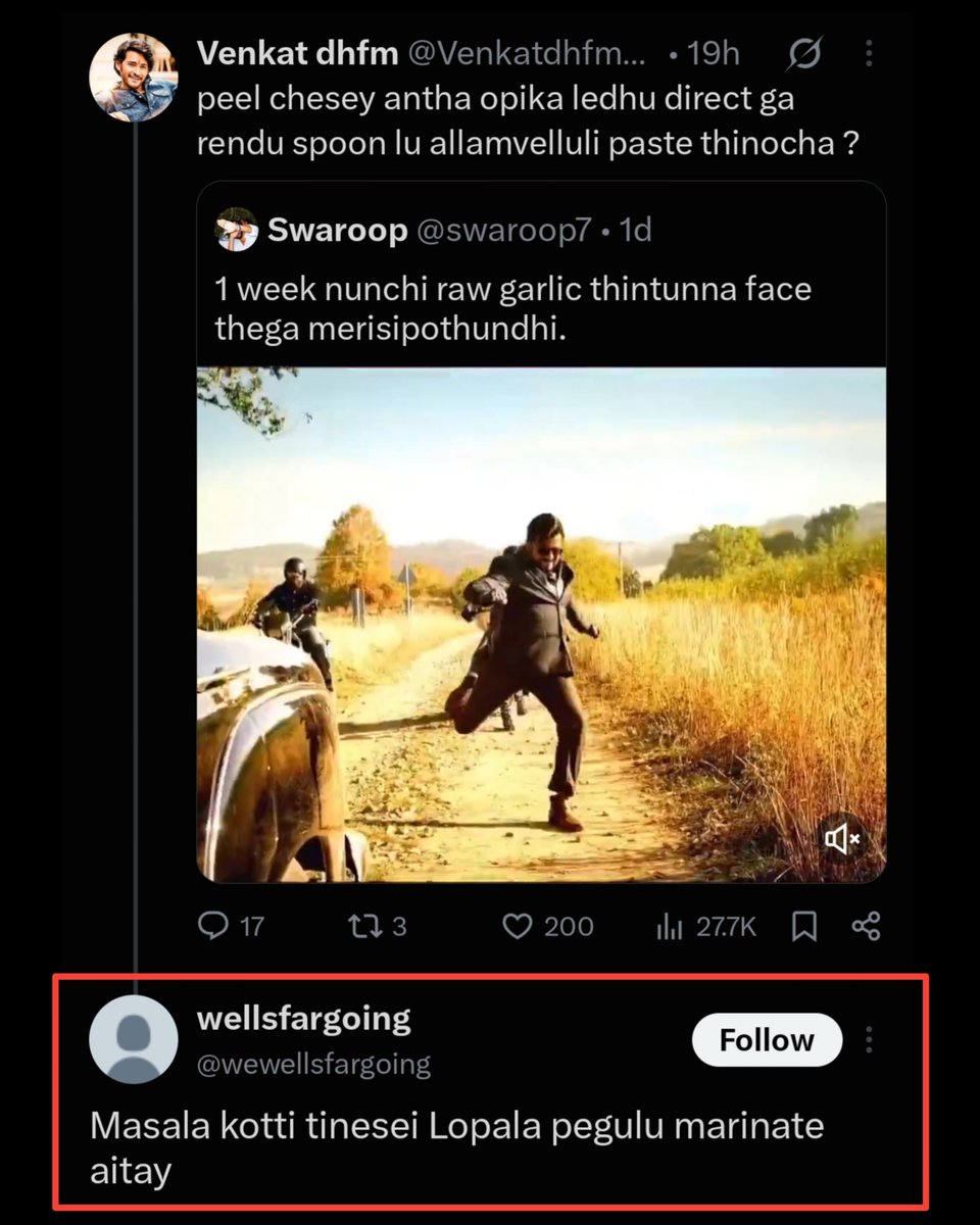 EpicCmntsTelugu's tweet photo. Reason why you shouldn't leave twitter 🤣🤣🤣🤣🤣🤣 https://t.co/uK3FXtSDtS