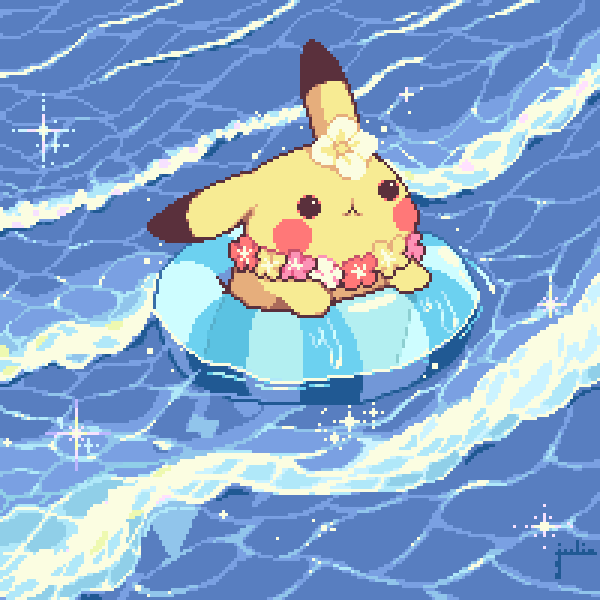 JuliaGoodish's tweet photo. ☀️🌊

#pixelartㅤㅤㅤㅤ https://t.co/gjl3aB1T2F