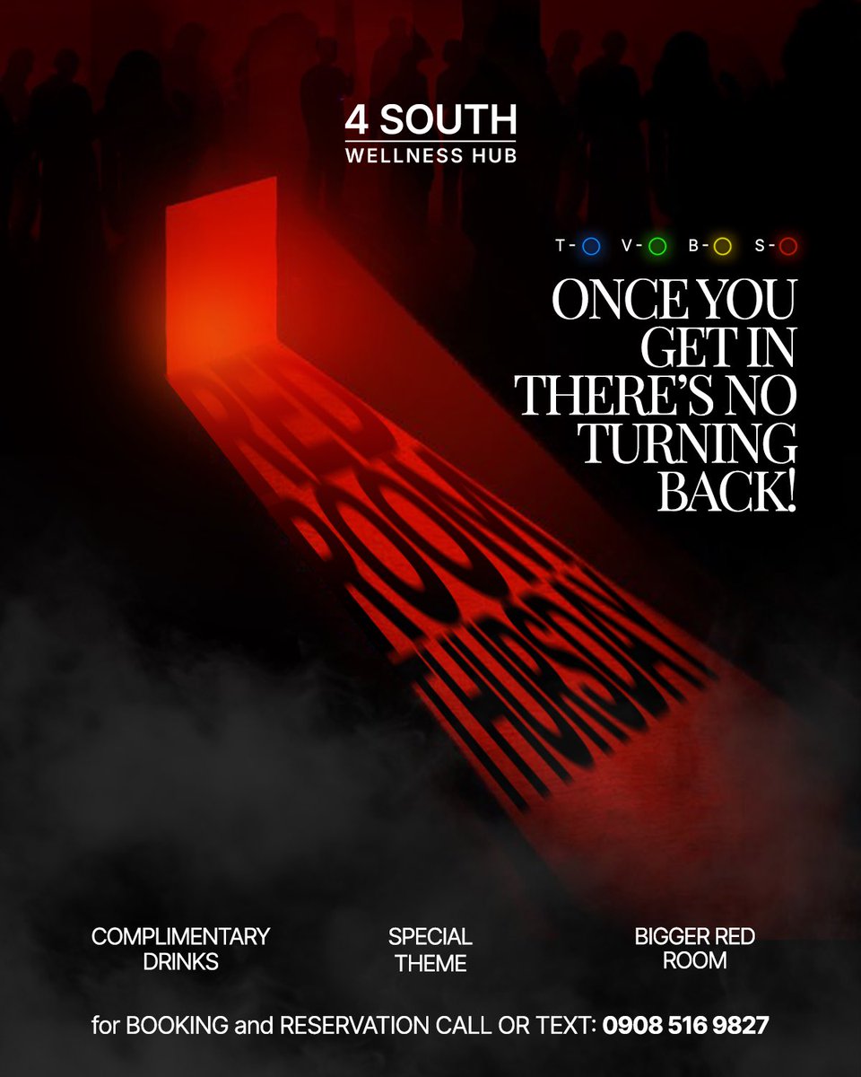 4southupdates's tweet photo. Elevating our Redroom Thursday experience! π
Bigger space, darker energy, yet more sophisticated. Join us and find out what makes this theme so special! π―π https://t.co/XVoY8lhFJi