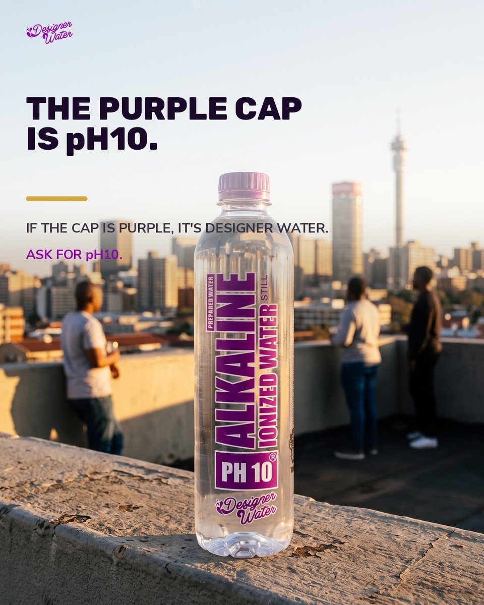 Designer_Water's tweet photo. Joburg wakes up early. https://t.co/ISGQM00si8 #DesignerWater #pH10 https://t.co/LDB0JuaFUp