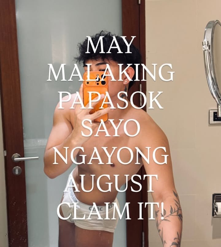 SeductiveHeat_X's tweet photo. May MALAKING papasok sayo ngayong August! Claim it! 

Me: 🤭 Sarap! 

#jakolph #alterbataan #alterph https://t.co/BcGvkm168F