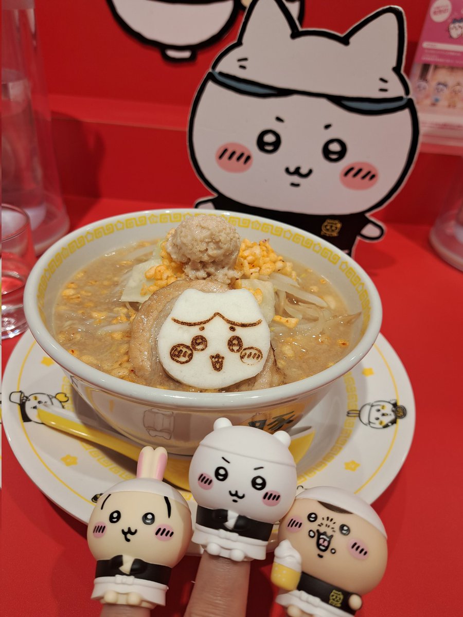 harosui295's tweet photo. ちいかわ豚🍜池袋
ちいかわらんど池袋パルコ店 https://t.co/3MIicFnat3