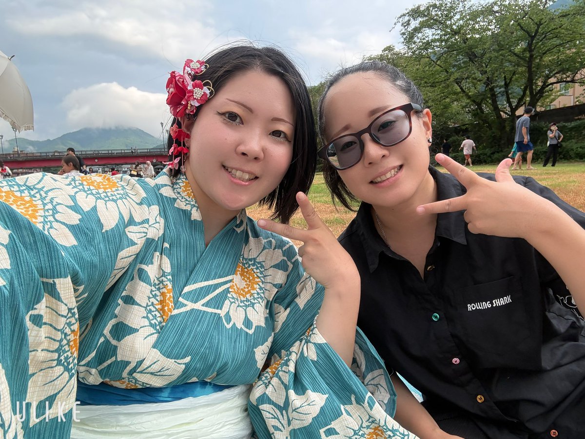 P_D_Min's tweet photo. 下呂の花火見に来た🎇💓 https://t.co/K2Vfw2Pijh