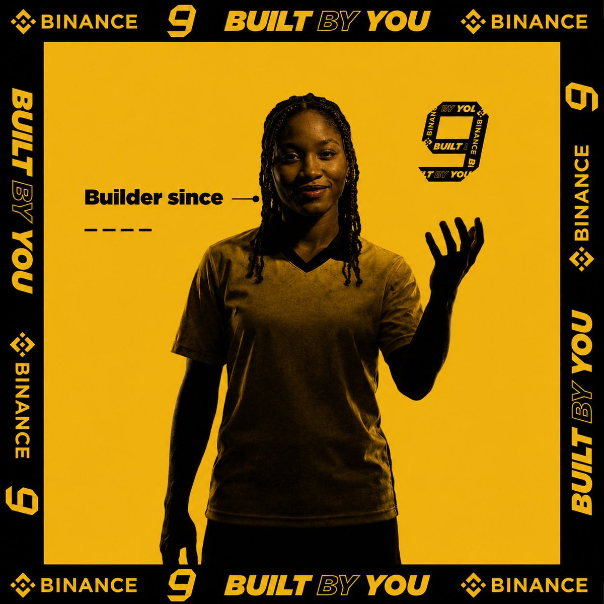 Thelmatene's tweet photo. @binance #BinanceTurns9�

Every masterpiece is remembered, but it's the countless hands behind it that make it timeless. 

For 9 years, every builder, dreamer, creator, and believer added a brushstroke to this shared canvas. This isn't just Binance's story. 

It's ours story 🏆. https://t.co/u2OJHl39N6