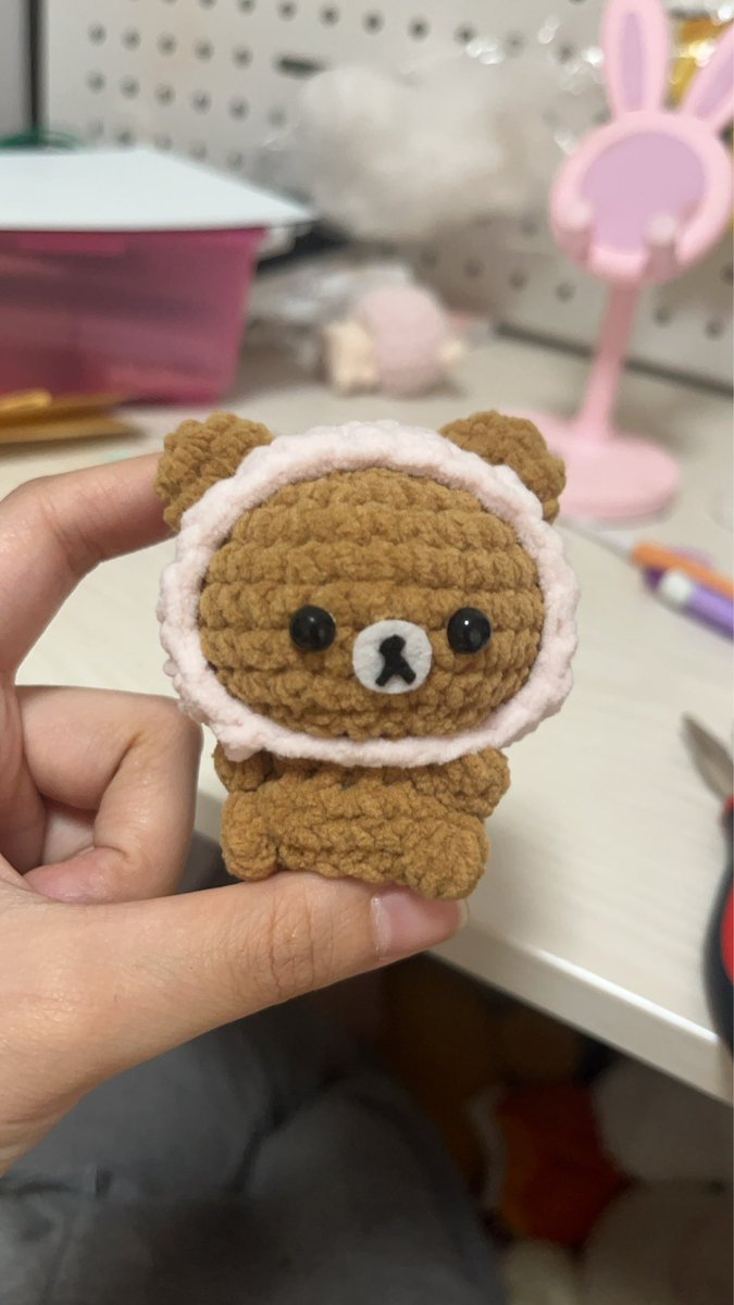 poxome00's tweet photo. 久々に編み物した🧶
いつかちぃちゃんのこいつ作りたい https://t.co/Kwq2MhgTlb