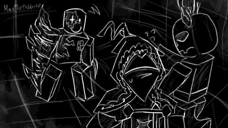 MaxThe_Rabbit's tweet photo. Here are my submissions for the #ForsakenLoadingScreen
Contest!!
I really enjoyed drawing these guys it's so fun!!

Discord: maxtherabbitz
Roblox: RuiAyakiismybaby

#Forsaken #Forsakenfanart #Roblox https://t.co/9rN2s0GgC6