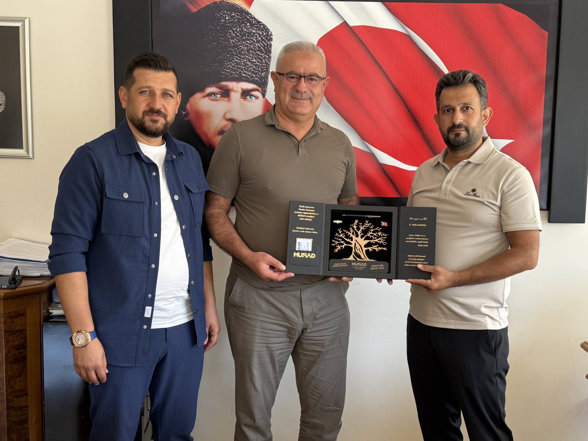 MUSIAD_Nigde's tweet photo. MÜSİAD Niğde üye ziyaretleri kapsamında “Niğde Sistem Petrolleri” firması ile akaryakıt sektöründe faaliyet gösteren, üyelerimiz Sn. Seyit YILMAZ ve Sedat TARIM Bey’leri iş yerinde ziyaret ettik. https://t.co/c11Z1wIG0D