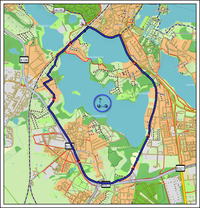 Memo_Barlow's tweet photo. ≪ Tretroller-Rundtour um den Ostorfer See ≫
Screenshot der heutigen 8-Kilometer-Rundtour aus Garmin BaseCamp.
#natur #umwelt #schwerin #scooter #kickscooter #tretroller #mdRaT https://t.co/SYg4OzEBvc