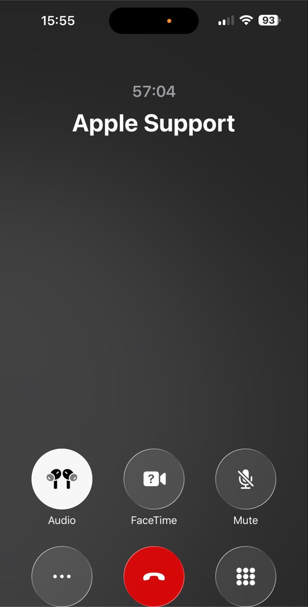 hRjput's tweet photo. Screen Time won't turn off even after disabling it. Apple Support & I spent an hour screen-sharing, running experiments still no fix. Escalated but unresolved. Frustrating. 😩 #Apple #TechFail #Glitch @AppleSupport https://t.co/ckW555zGrH