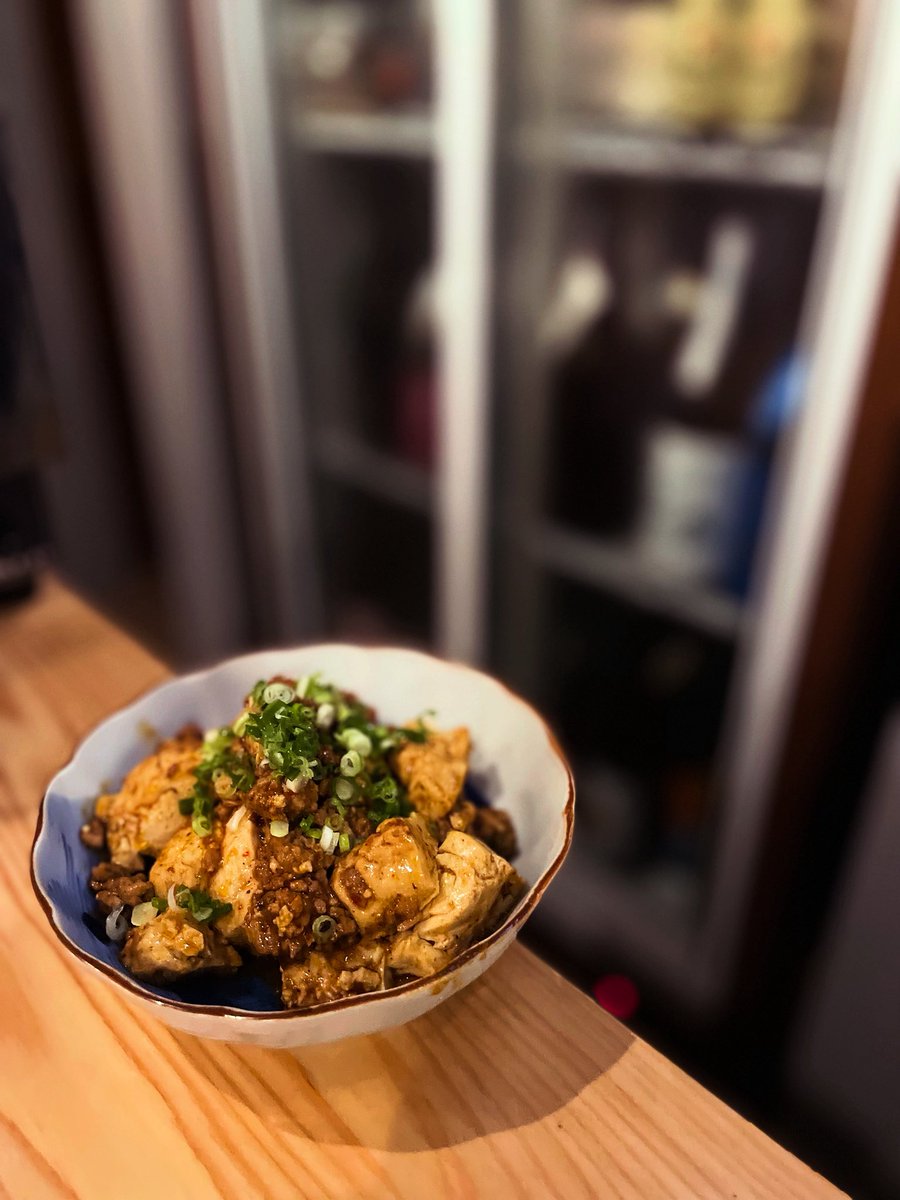 namahagedabe's tweet photo. 8月3日(月)18時、秋田さけ寅開店します。

カレー麻婆豆腐　痺辛バージョン

秋田のお酒にも秋田のお米にもぴったりです。

本日も宜しくお願いします。
予約☎️07085191774

#秋田さけ寅
#おでんや
#酒場 https://t.co/Nto1f0qWcZ