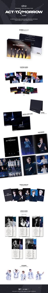 TOWER_KPop's tweet photo. #TOMORROW_X_TOGETHER 映像作品🎥
『TOMORROW X TOGETHER WORLD TOUR＜ACT : TOMORROW＞ IN JAPAN』発売決定！

🗓️2026/10/7(水)発売

🎁タワレコ特典🎁
クリアファイル（A4サイズ）

#MOA の皆様はコチラ👀👇
https://t.co/tq7XwljE0V

#TXT
#투모로우바이투게더
@TXT_bighit_jp
@TXT_bighit https://t.co/BtthLDWaiK