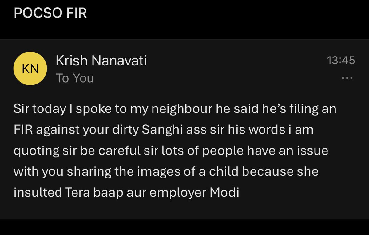 JaipurDialogues's tweet photo. Getting such Regular Mails and Messages since we exposed the Girl who abused PM Modi 

How congress Ecosystem is able to fool people, its amazing 🤣 https://t.co/aDjWnn0gTP