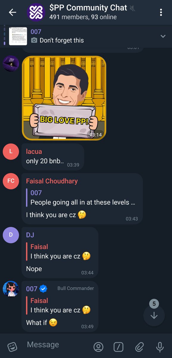 Xhibtoken's tweet photo. @cz_binance @Spigg1115 Hey 
@cz_binance
 ,The person behind the Prison Professors Project on the BNB Chain donated 980 BNB to 
@michaelGSantos
 and calls himself "CZ." Is that your alt account associated with the $PP project?
$PP #PP $Cz $BNB #BNB https://t.co/lEvqf60z5L