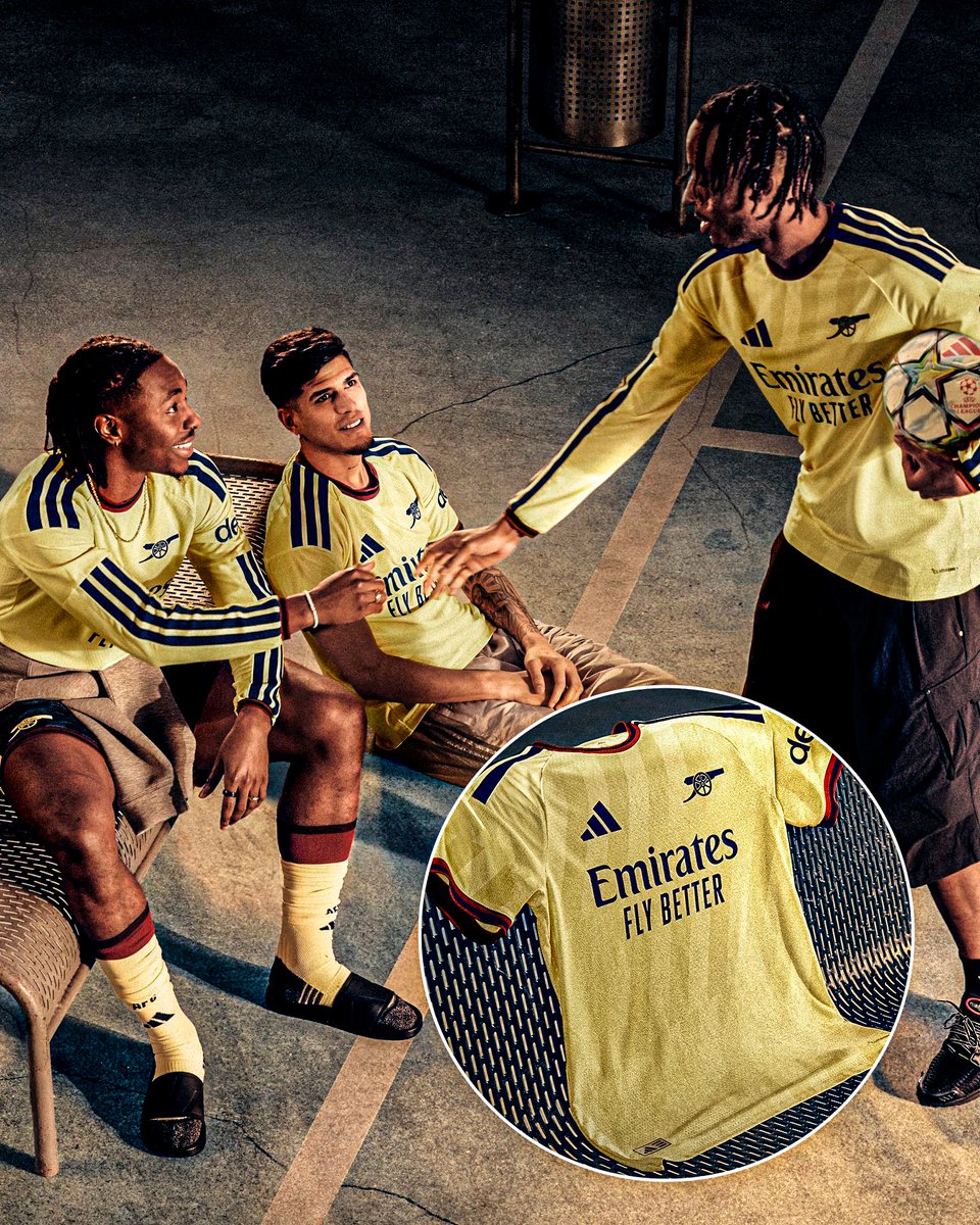 ESPNUK's tweet photo. Arsenal have unveiled their third shirt ahead of the 2026/27 season 🔥 https://t.co/PscVKe3T5M